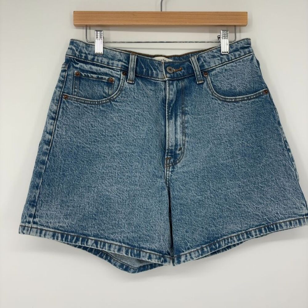 Abercrombie & Fitch Medium Wash Denim Shorts